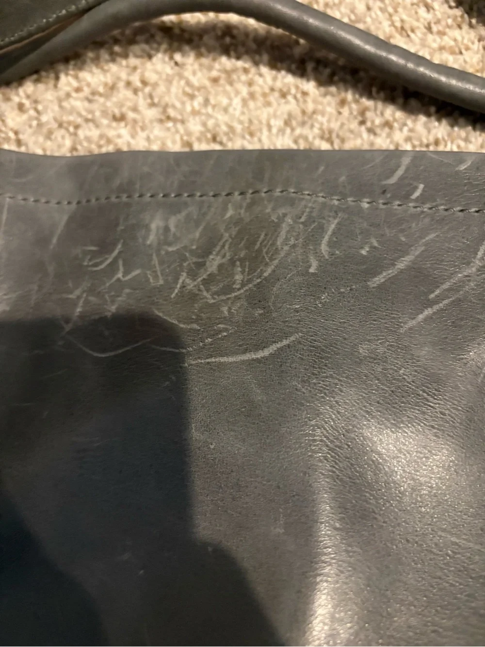 Frye Black Leather Hobo Shoulder Bag